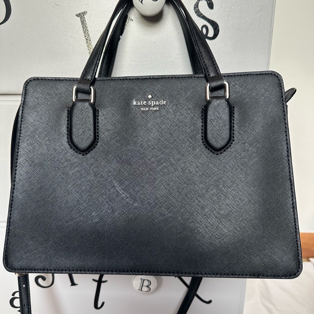Kate Spade Black Saffiano Leather Tote